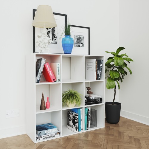 Reboxed white tier cube - white, 3
