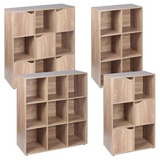 6,9 Cube Oak Modular Bookcase