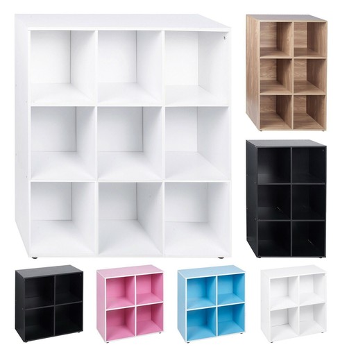 Cube wooden bookcase - 4, 6