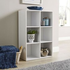 Storage Cube 6 Shelf Bookcase